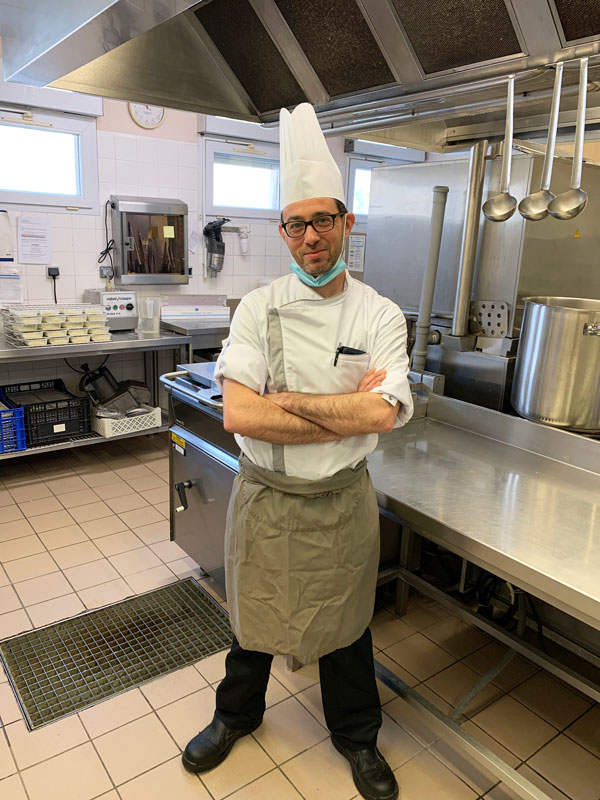 Matthieu CHEVESSON chef cuisinier aux Jardins d'Iroise de Saint Laurent Nouan - Loir et Cher