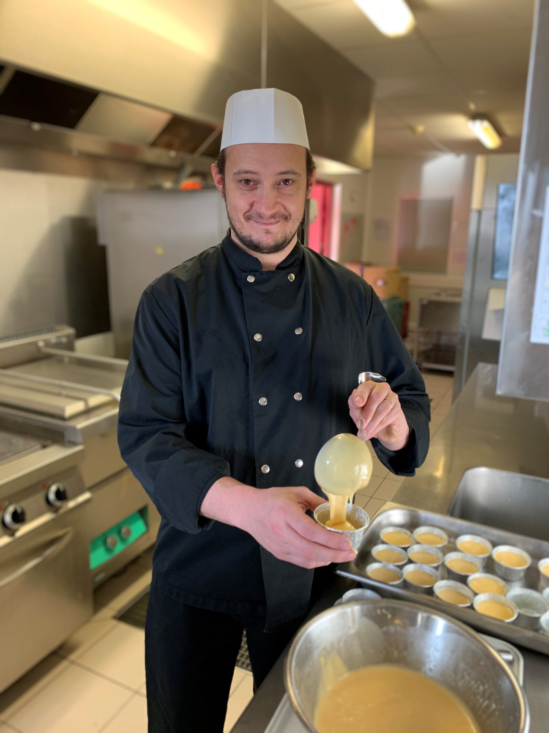 Johnny Caty chef cuisiner les Jardins d'Iroise de Villereau