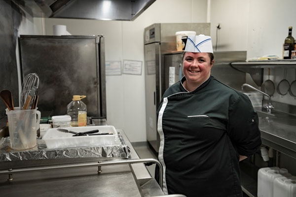 Cécile Gaubert chef cuisinier les jardins d'Iroise Pau